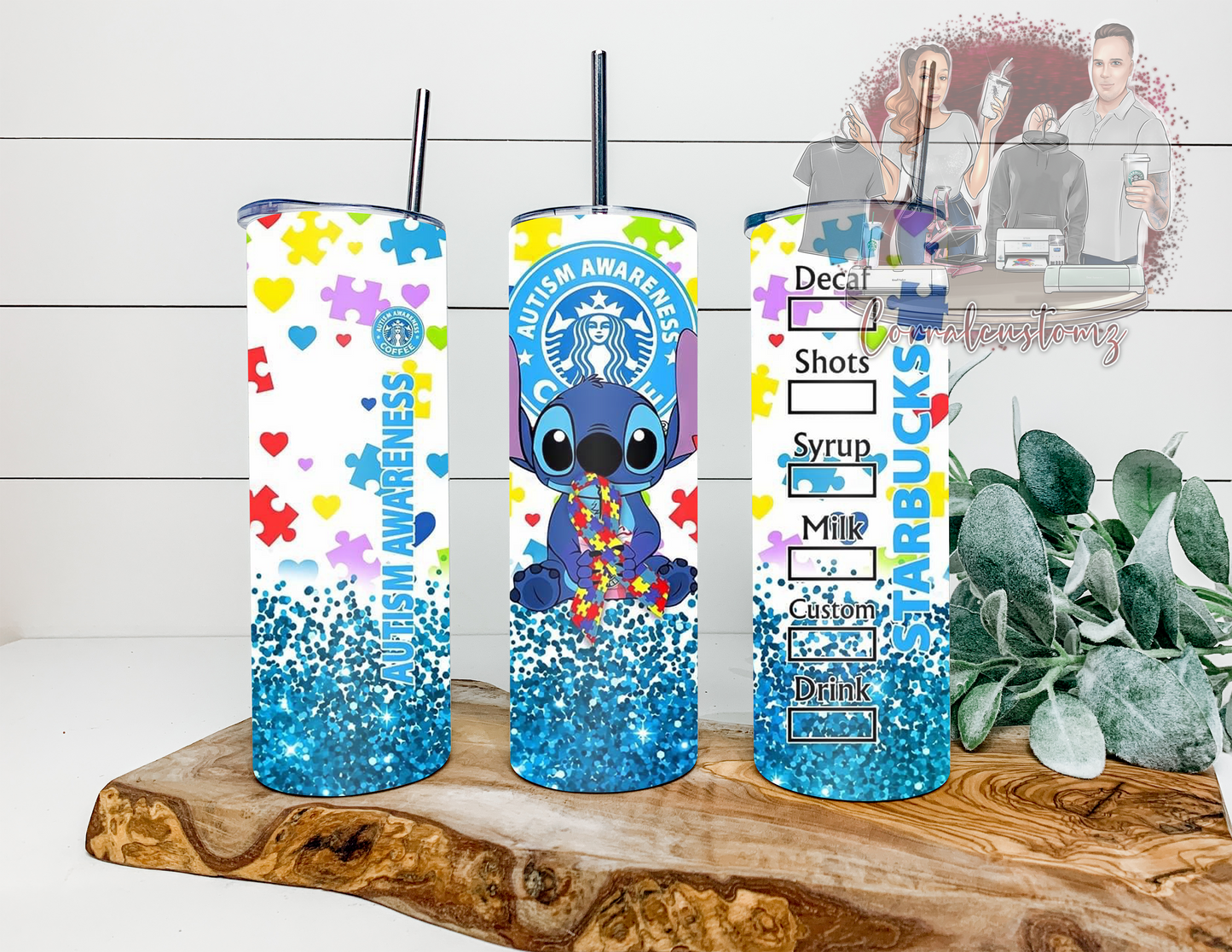 Stitch tumbler
