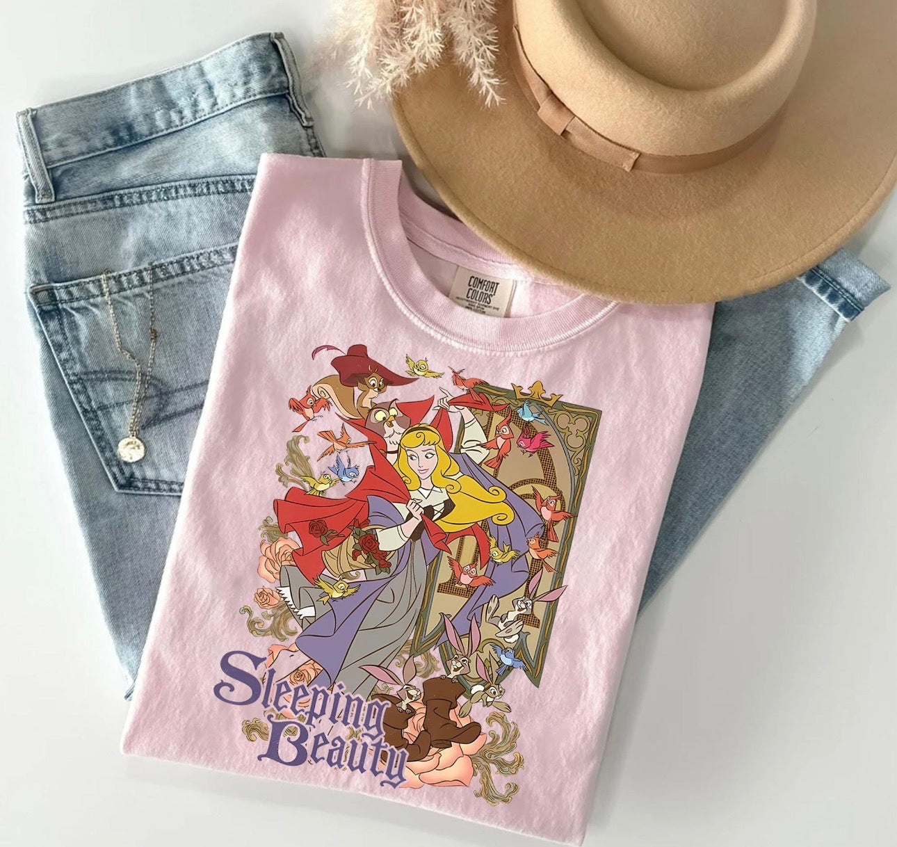 Sleeping beauty tshirt