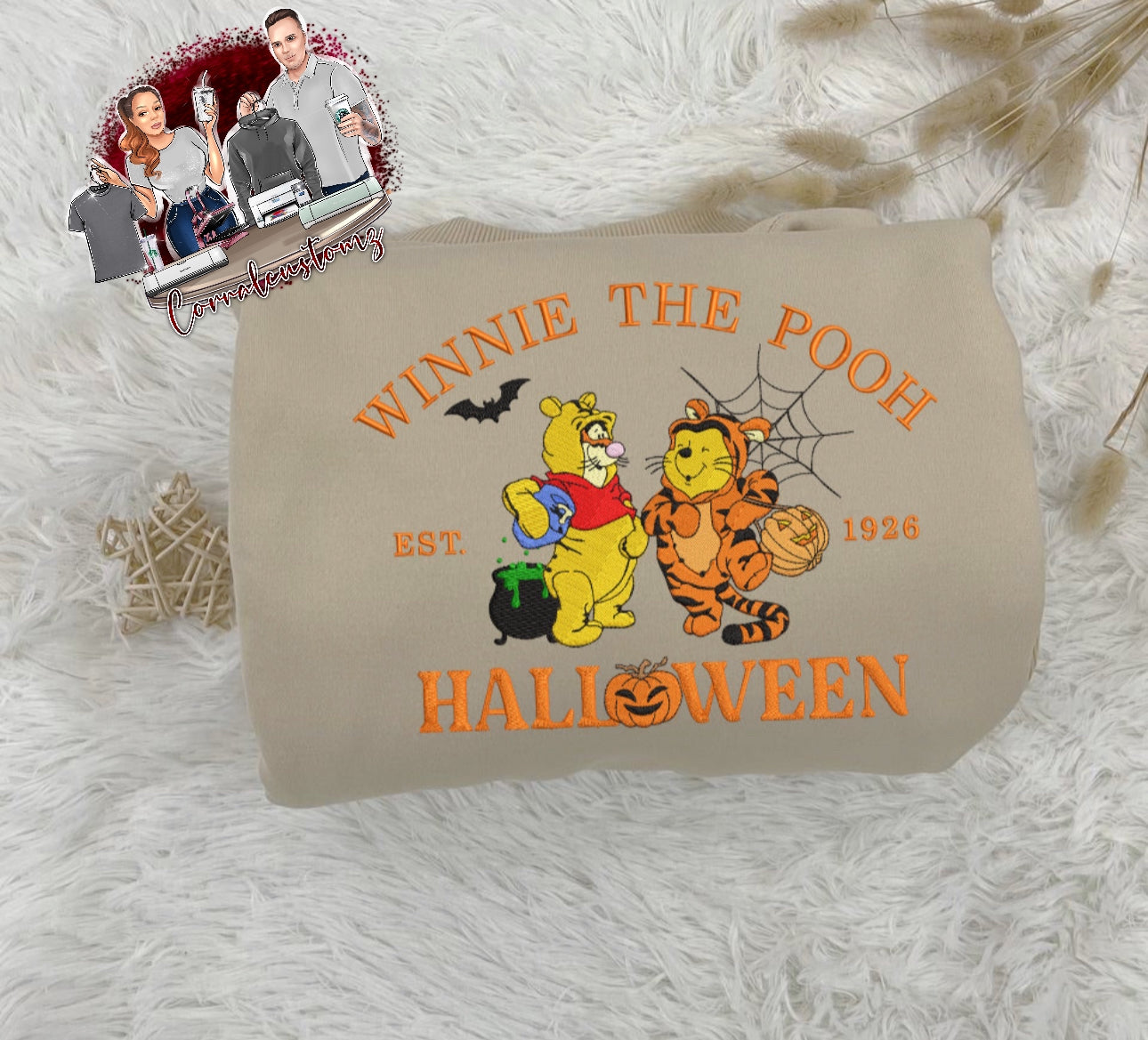 Halloween Pooh and tigger crew