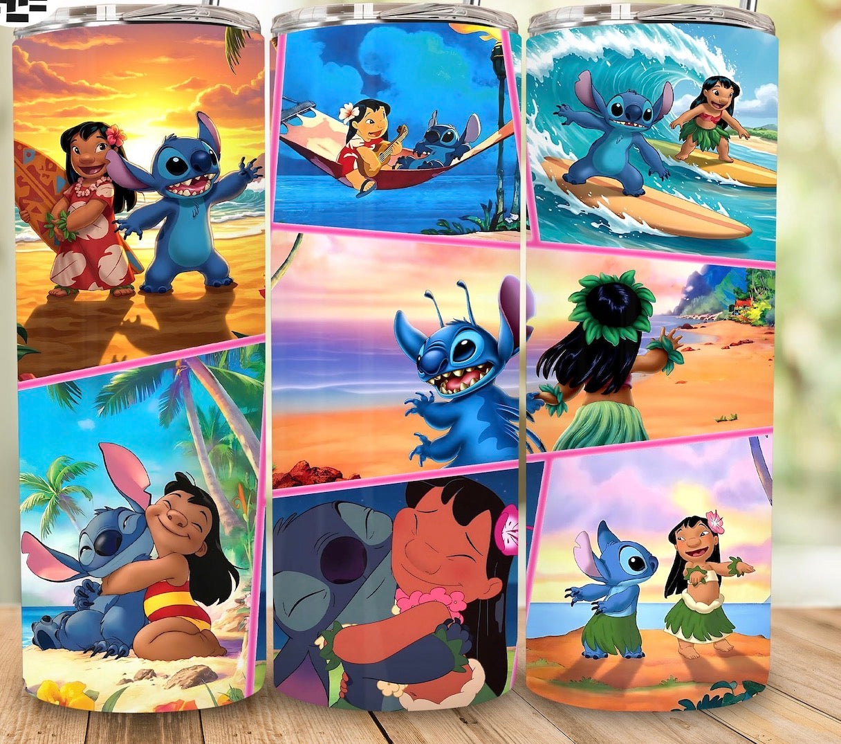 Stitch tumbler