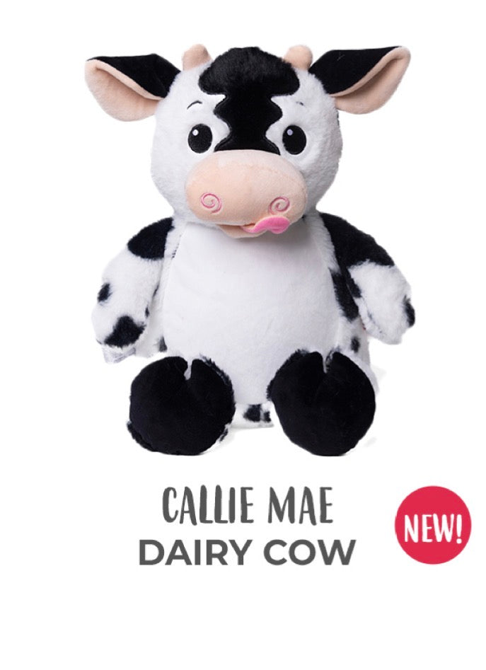 Cow plushie