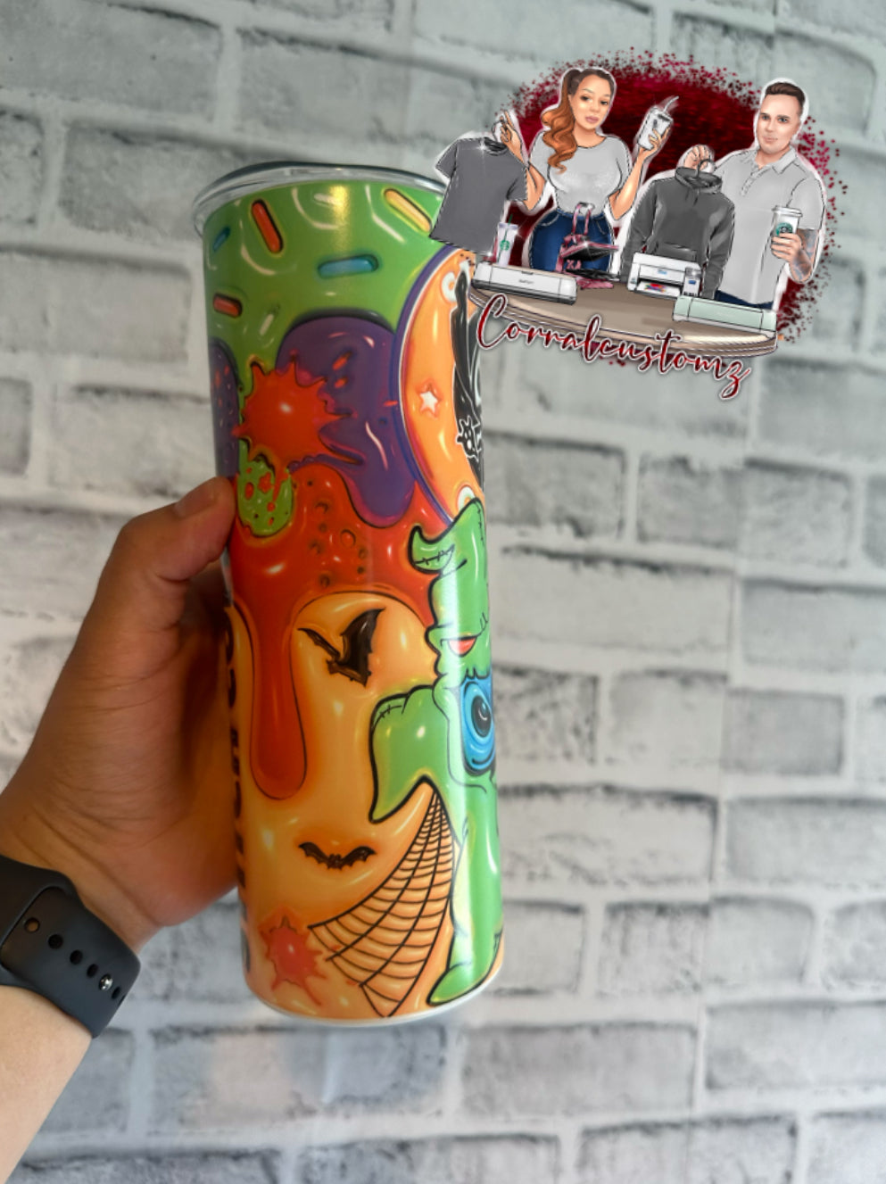 Stitch Oogie tumbler