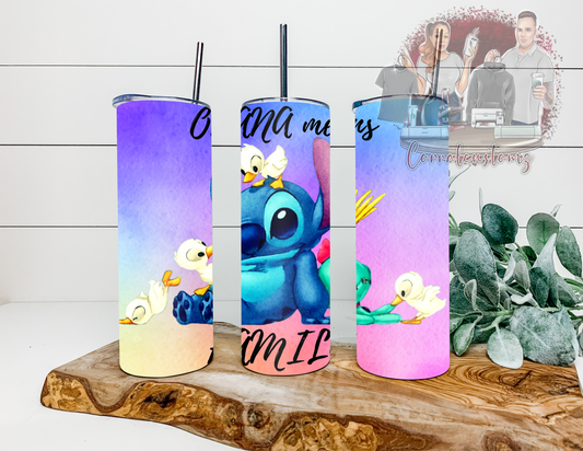 Stitch tumbler