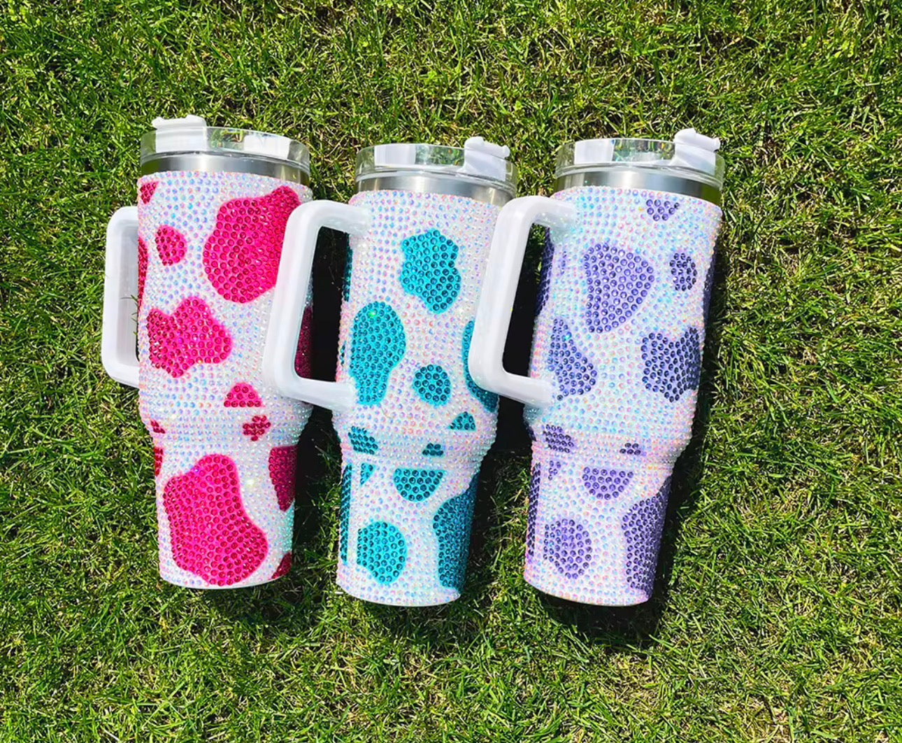 40 oz cow tumblers