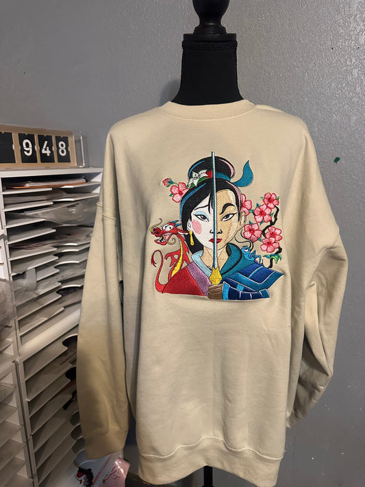 Mulan embroider crew