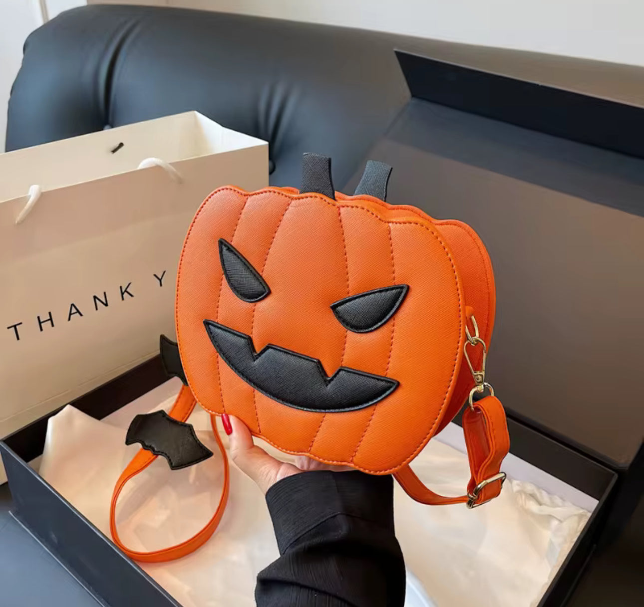 Pumpkin purse