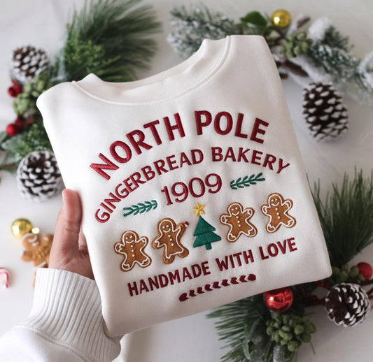 North Pole gingerbread