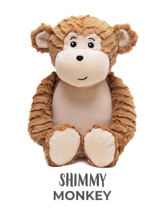 Monkey plushie