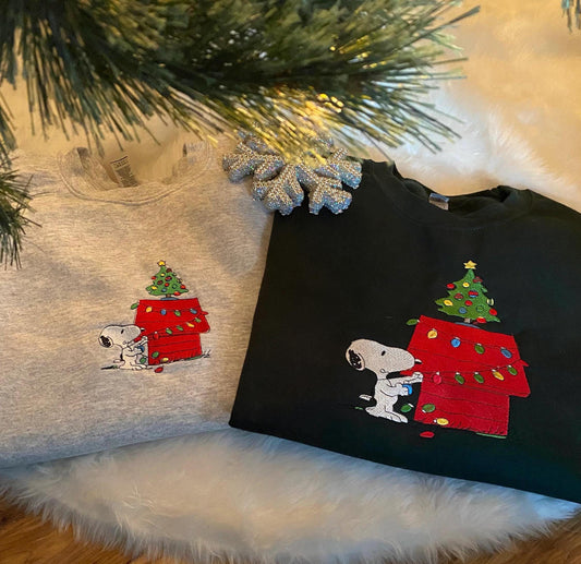 Snoopy Christmas crew