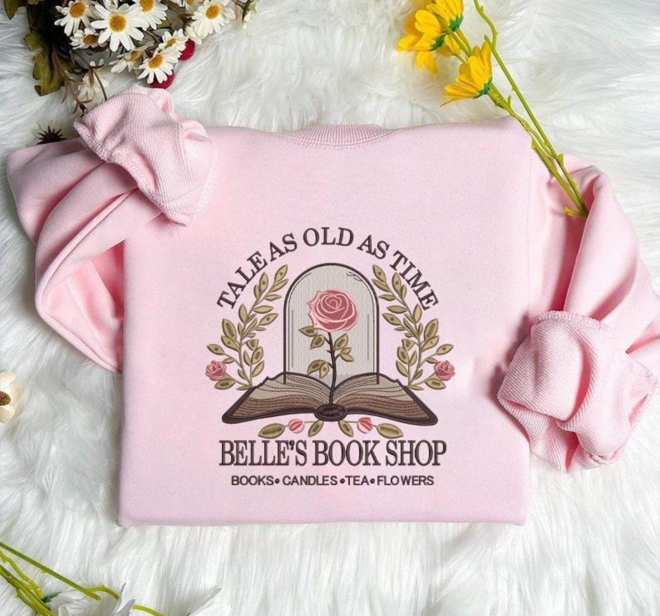 Belle embroidery crew