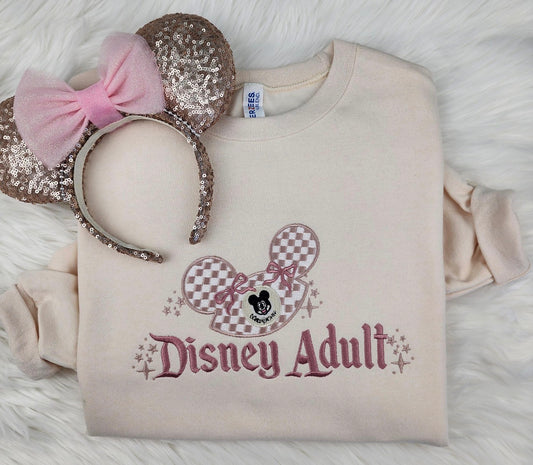 Disney adult embroidery crew