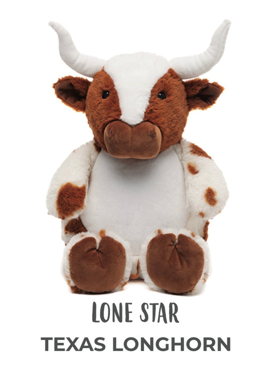 Texan longhorn plushie