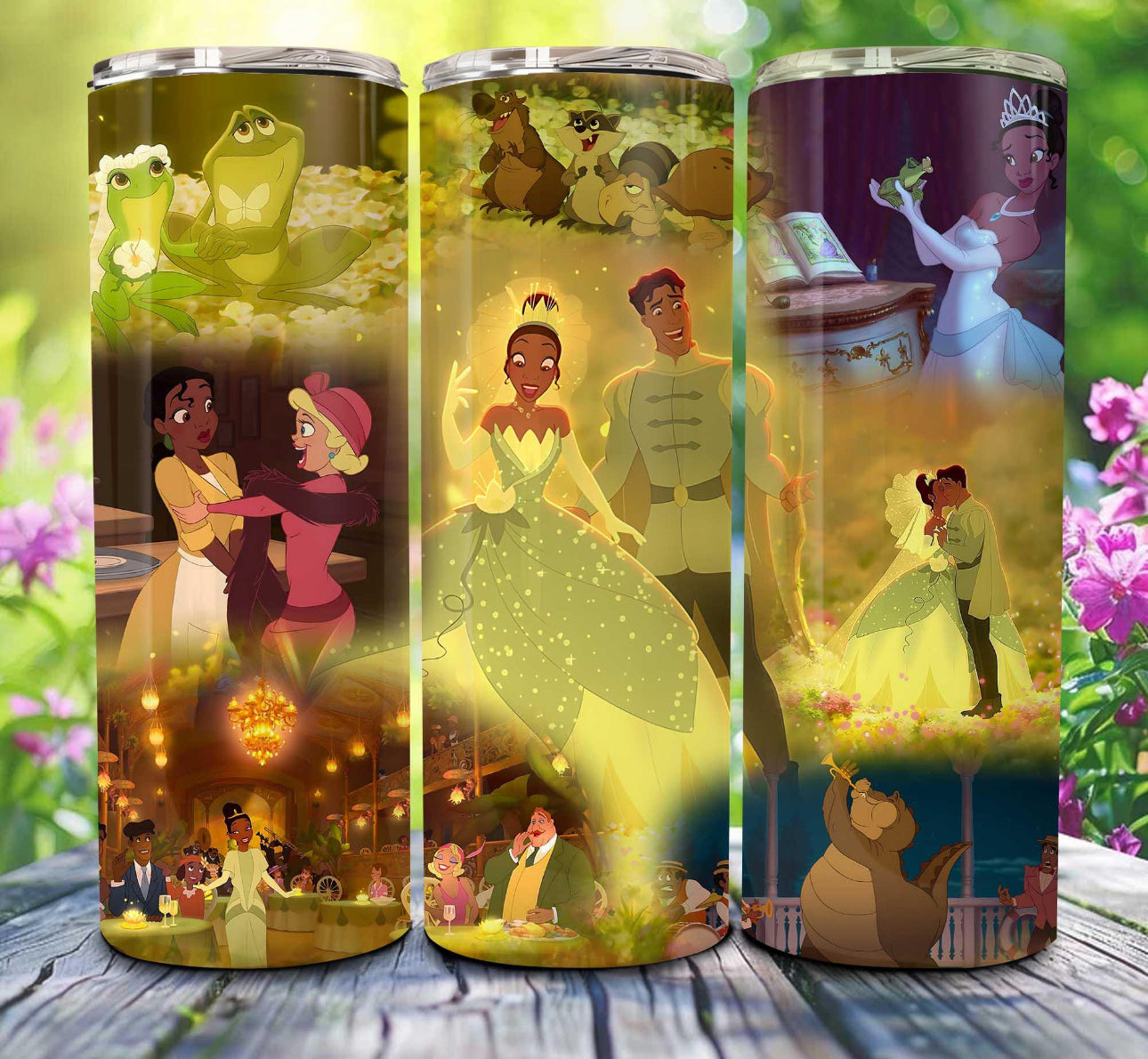 Princess and the frog tumbler