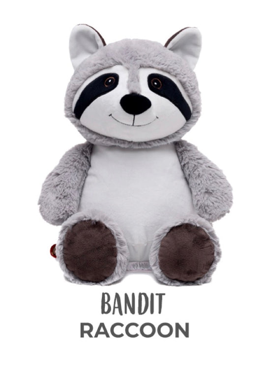 Raccoon plushie