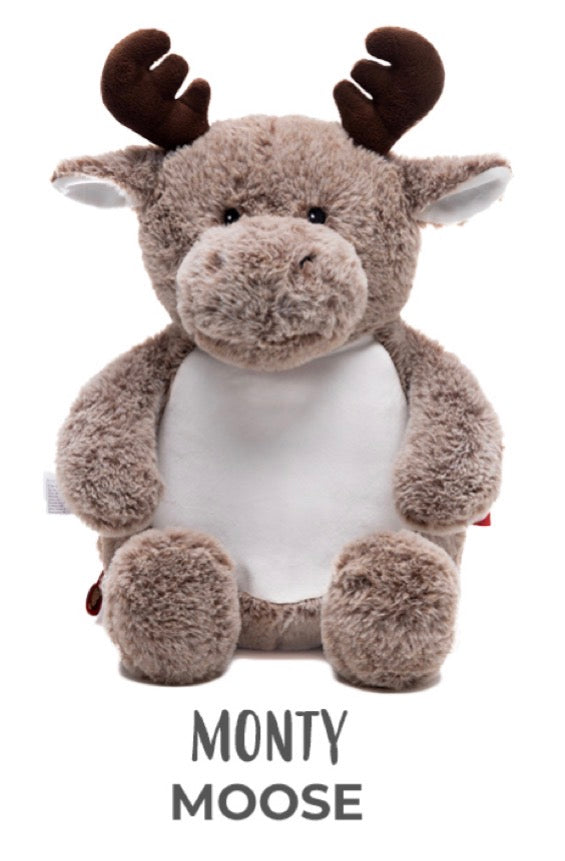 Moose plushie