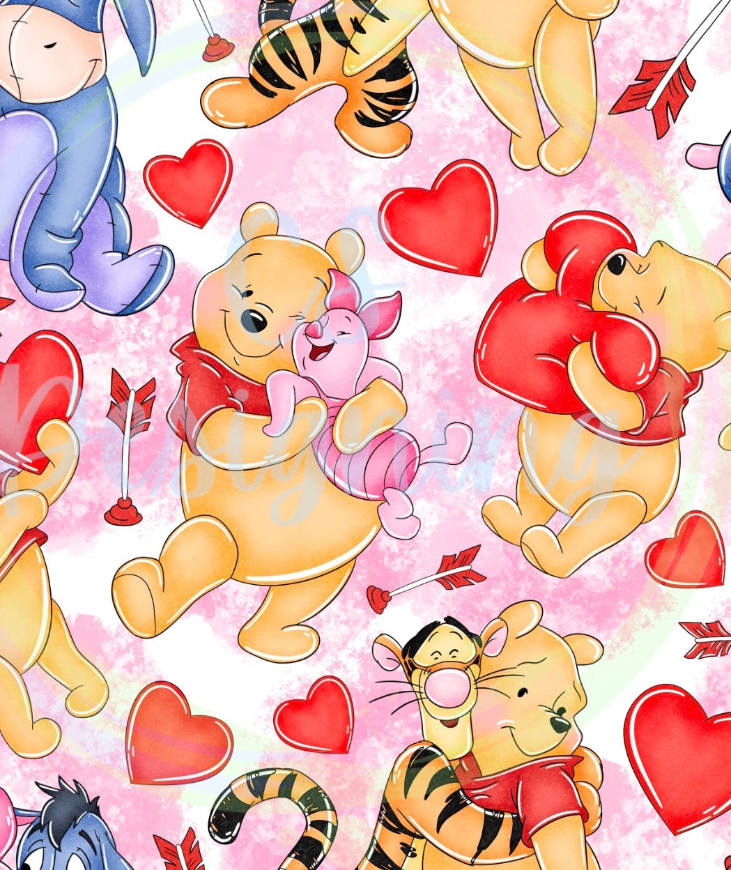 Pooh Valentine mystery crew