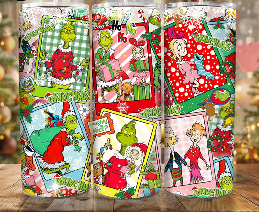 Grinch tumbler