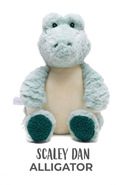Alligator plushie