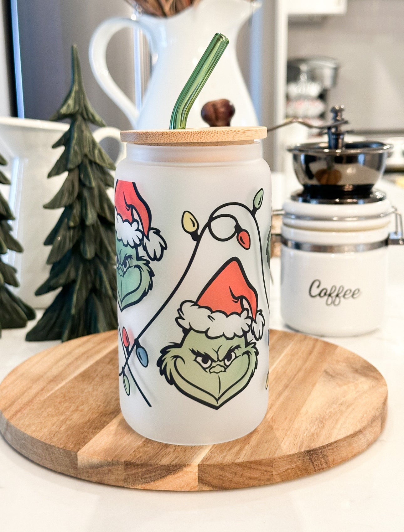 Grinch cup