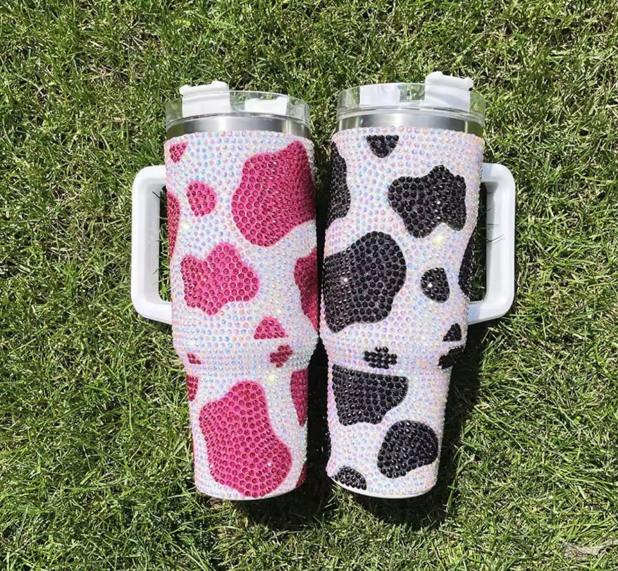 40 oz cow tumblers