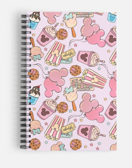 Disney girl notebook