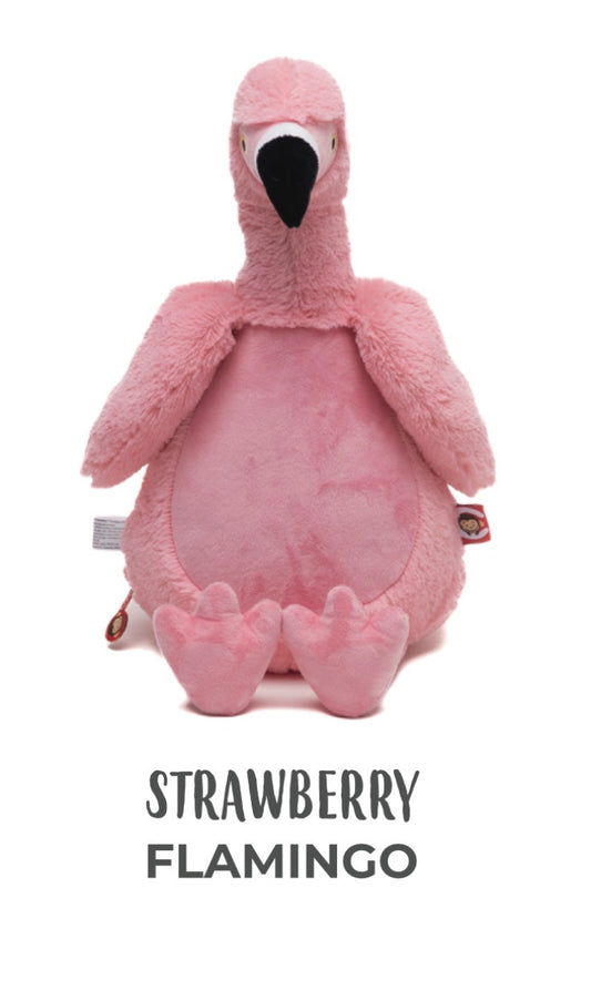 Flamingo plushie