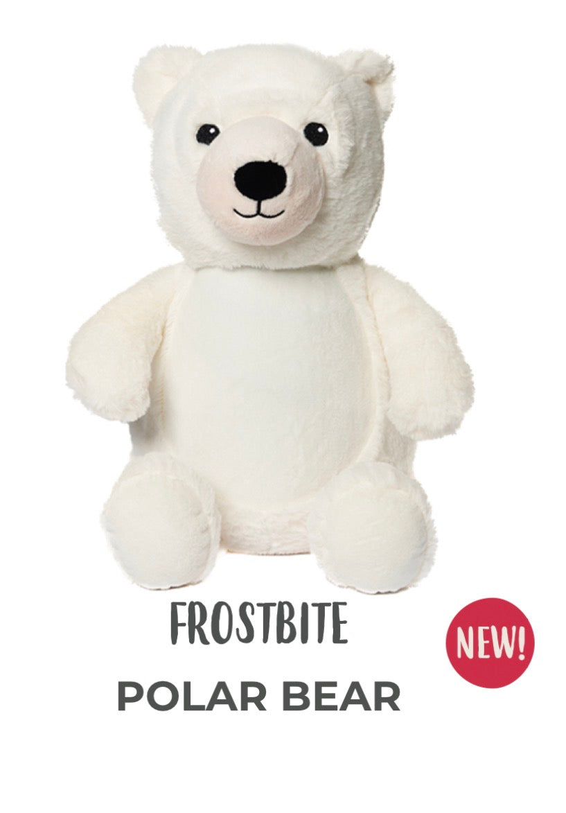 Polar bear plushie