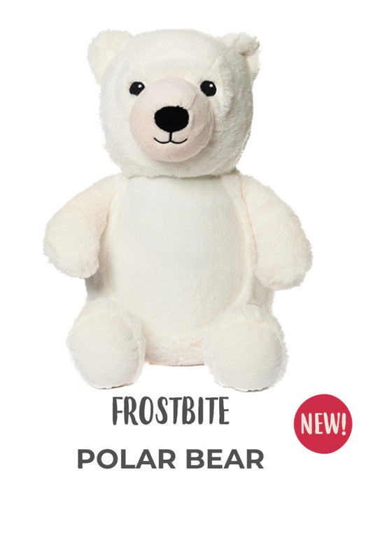 Polar bear plushie