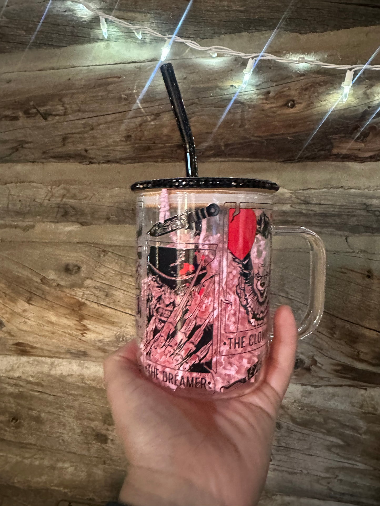 Horror theme cup