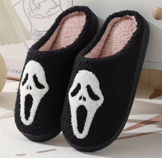 Ghostface slippers (rts)