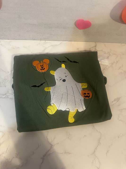 Pooh ghostie tee