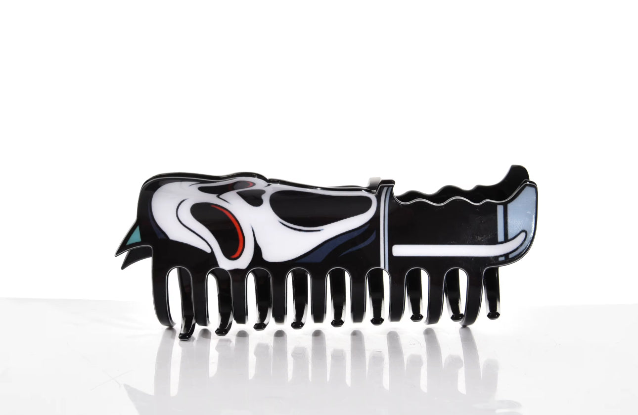 Ghostface hair clip