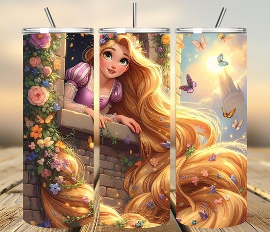Rapunzel tumbler
