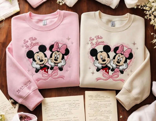 Disneyland Mickey and Minnie crew