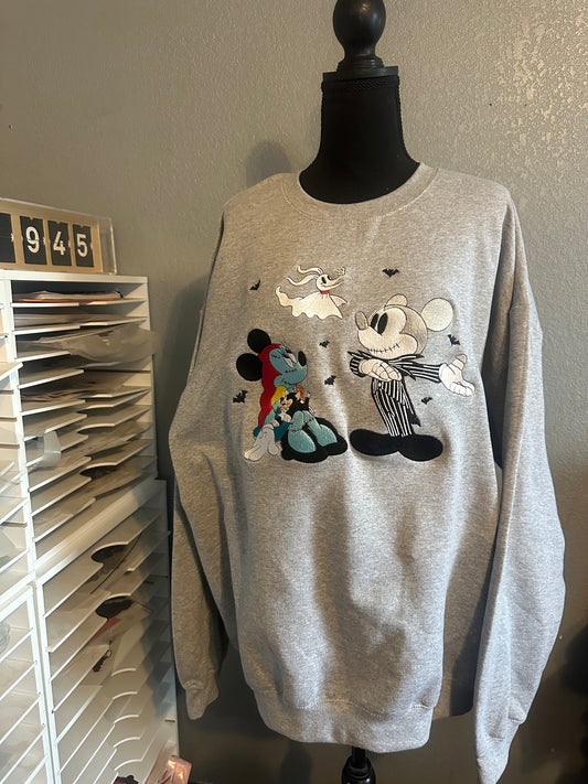 NBC Minnie and Mickey embroidery crew