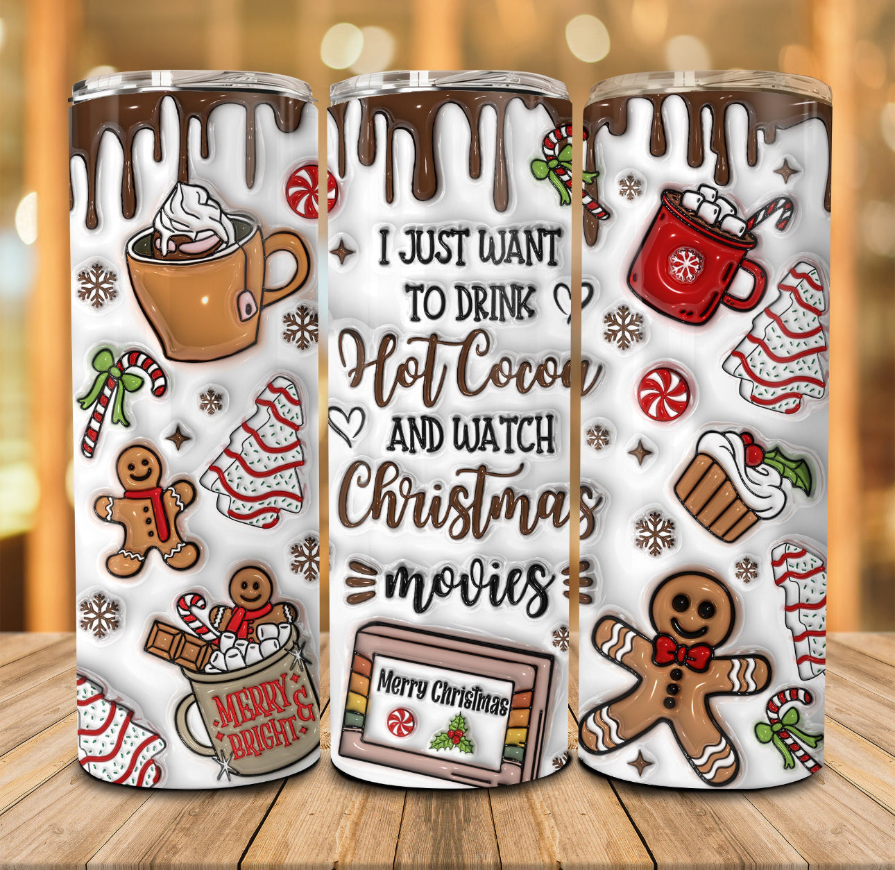 Gingerbread tumbler