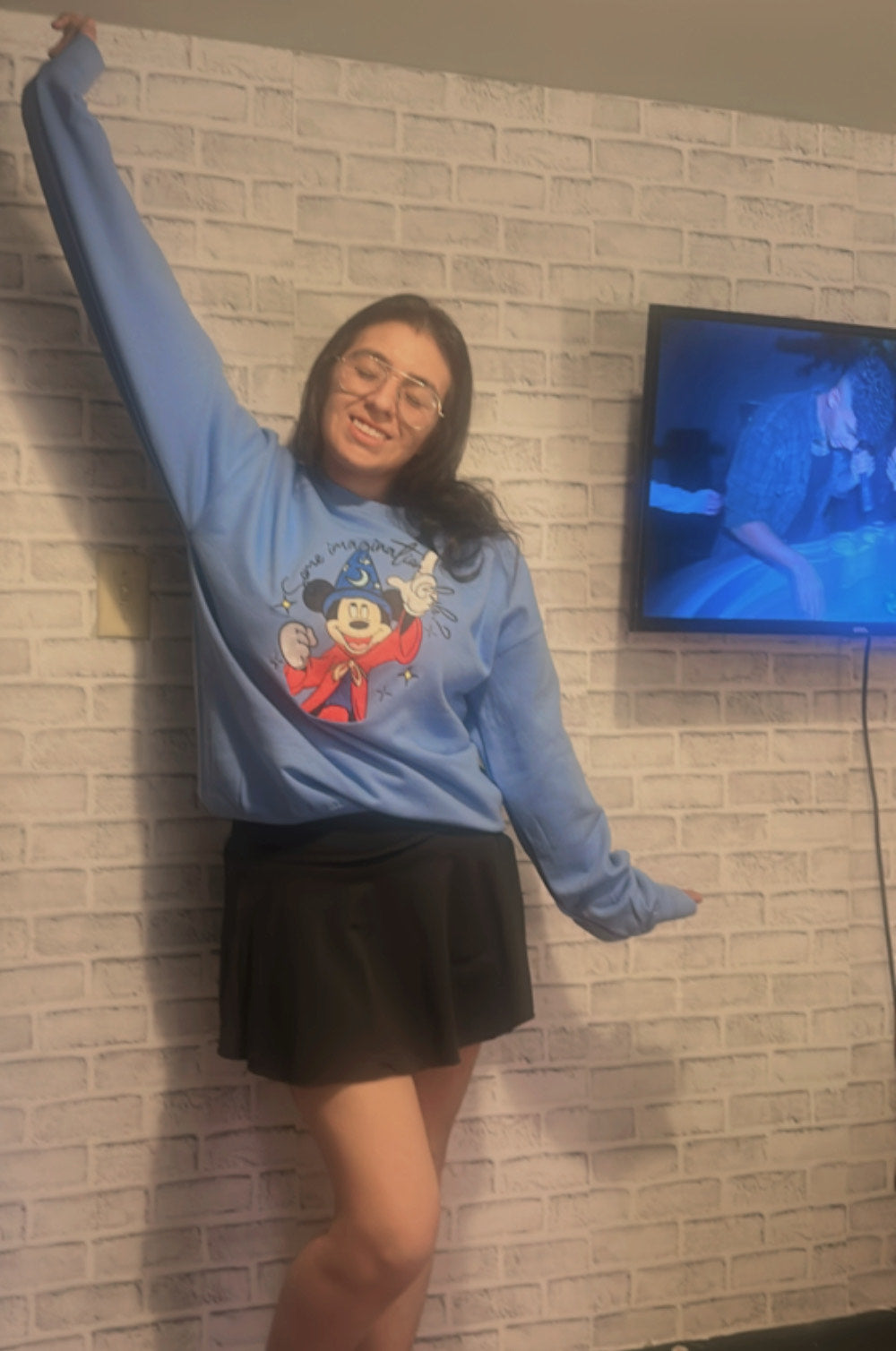 Mickey embroidery crew