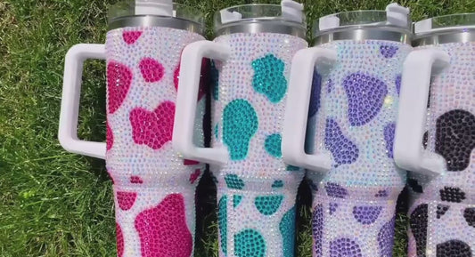 40 oz cow tumblers